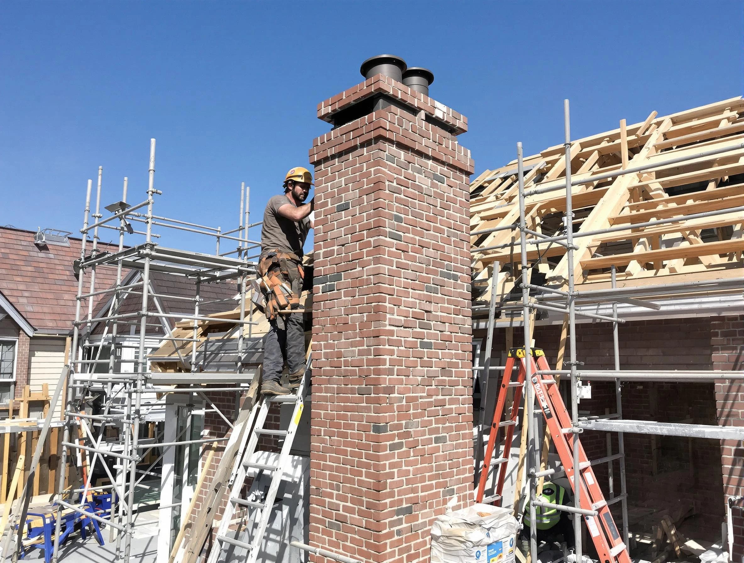 New chimney installation completed by East Basin Chimney Sweep in East Basin, UT