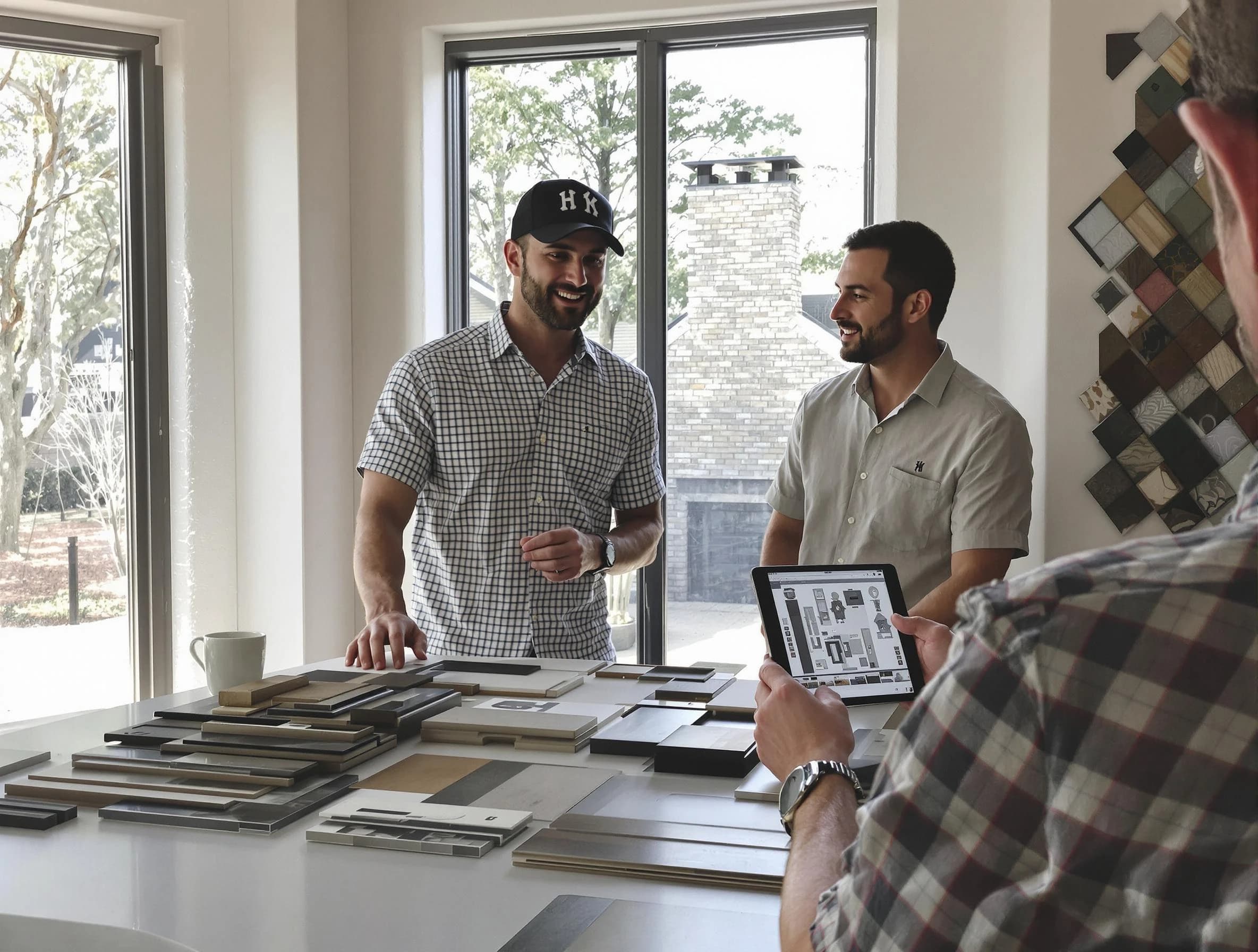 East Basin Chimney Sweep remodeling a chimney and fireplace in East Basin, UT