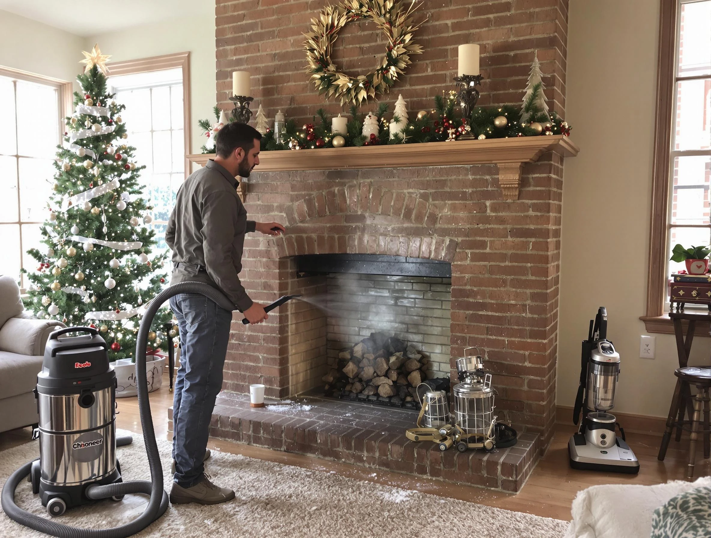 Fireplace Cleaning in East Basin
